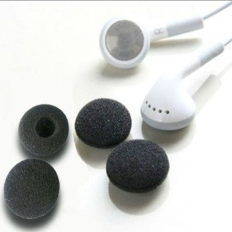 Auricolari in schiuma da 18 mm, sostituzione degli auricolari, cuscinetti auricolari, coperture in spugna per cuffie iPod Ipad Cuffie Auricolari germoglio