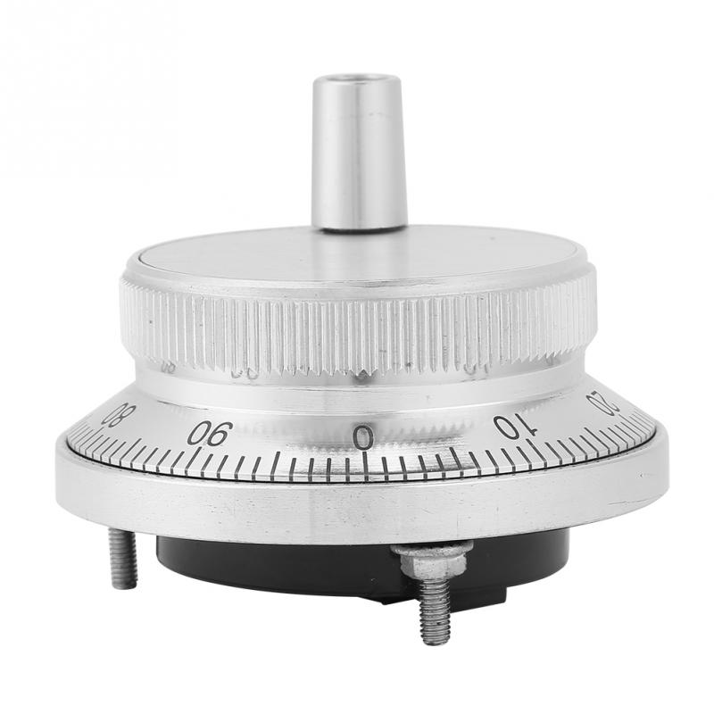 CNC Handwheel 5V 60mm Diameter 4 Terminal Manual Pulse Generator CNC Electronic Handwheel with Handle