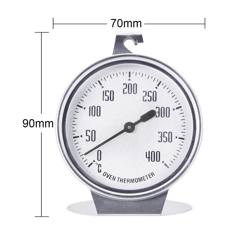 0-400 ℃ roestvrijstalen thermometer voor bakovens, hoogwaardige grote oven, roestvrijstalen speciale oventhermometers