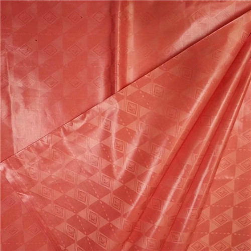 Bazin riche getzner atiku | Tissu en dentelle blanche pour hommes, tissu africain riche, tissus pour patchwork, 5yard/ensemble L1402-: peach