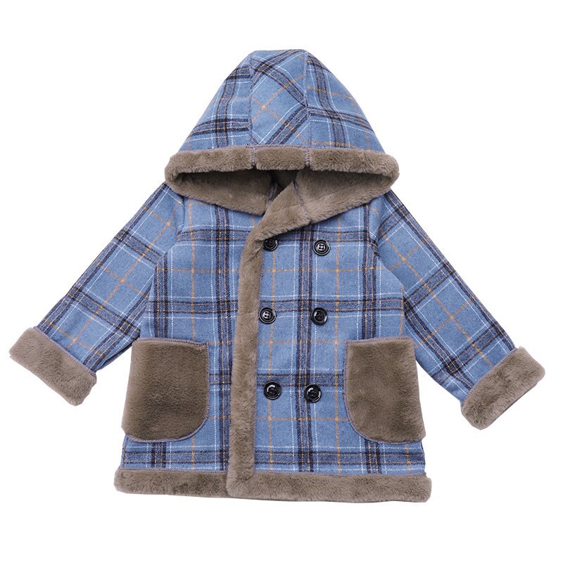 Veste Enfant Garçon Hiver - Sweat à Capuche Zippé - Manches Longues - Taille 86 (2 Ans) - Polycoton Chaud