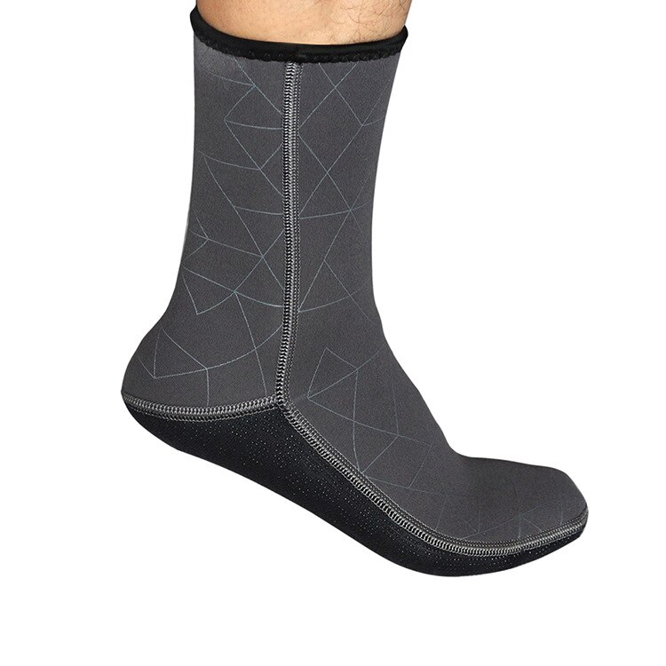 SLINX Anti-scratch mężczyźni kobiety skarpety nurkowe buty plażowe buty wysokie elastyczne Wetsuit antypoślizgowe ciepłe nurkowanie pływanie skarpety: 3 / M