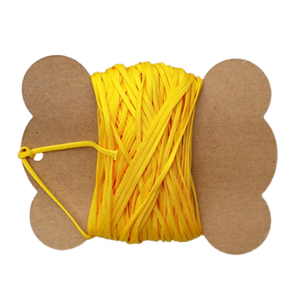 Durable Strong 2mm Scuba Diving Reel Line Safety Underwater Dive Accessories: 50m Yellow