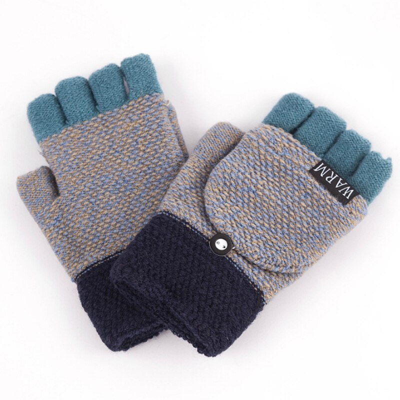 Guantes De Invierno Para Mujer Forro Cálido - Guantes Gruesos De Punto De Lana Acogedora Manoplas (Beige) | Bodega Aurrera En Línea