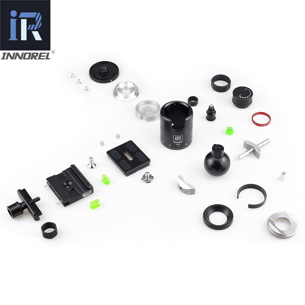 K36 Camera Tripod Ball Head with Quick Release Plate tripod head for Tripod Monopod Slider All CNC high performance price ratio