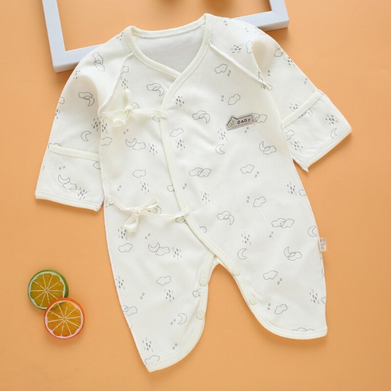 Baby Jongen Meisje Kleding 100% Katoen Baby Body Korte Mouw Kleding Baby Jumpsuit Cartoon Gedrukt Pasgeboren Rompertjes: A6