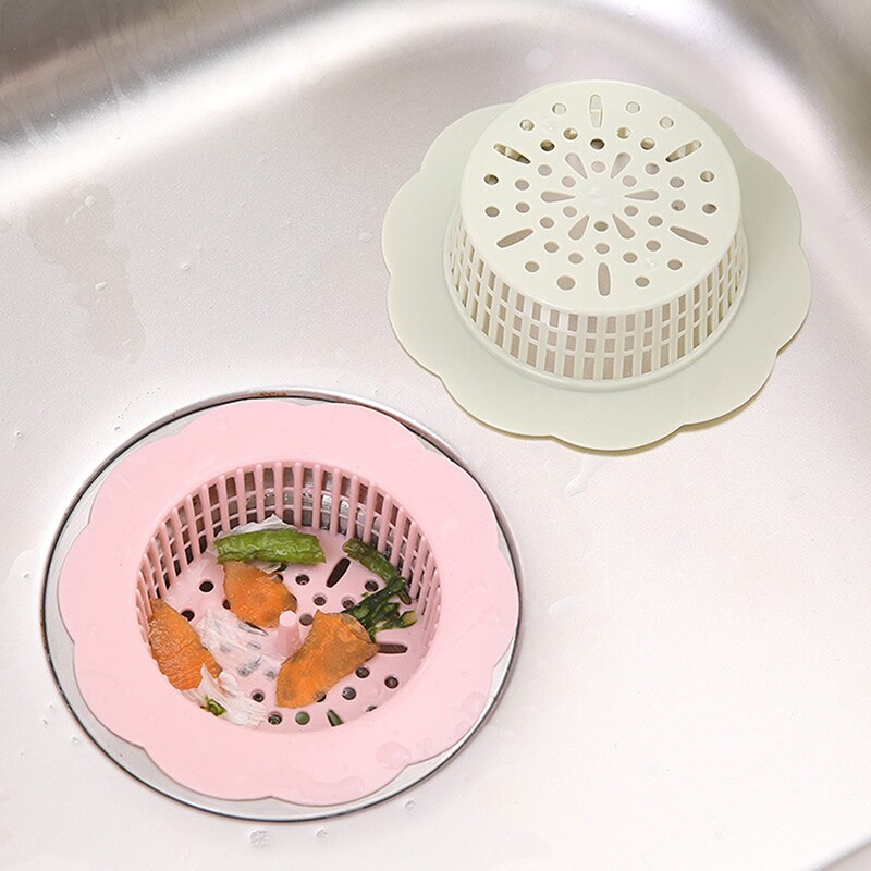 Kitchen Sink Filter Screen Floor Drain Hair Stopper Hand Sink Plug Bath Catcher Sink Strainer Cover Tool