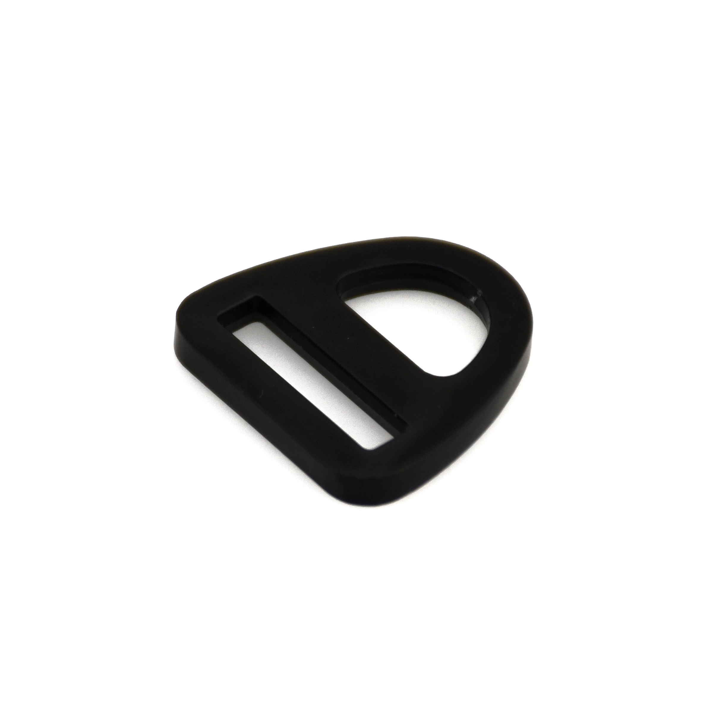 1 stücke Metall Dreieck Ring Schnalle &quot;EINE&quot; bilden Schnalle für Gurtband Leder Handwerk Tasche Gurt Gürtel Bekleidungs gepäck Zubehör: innere Durchmesser 19mm / Schwarz
