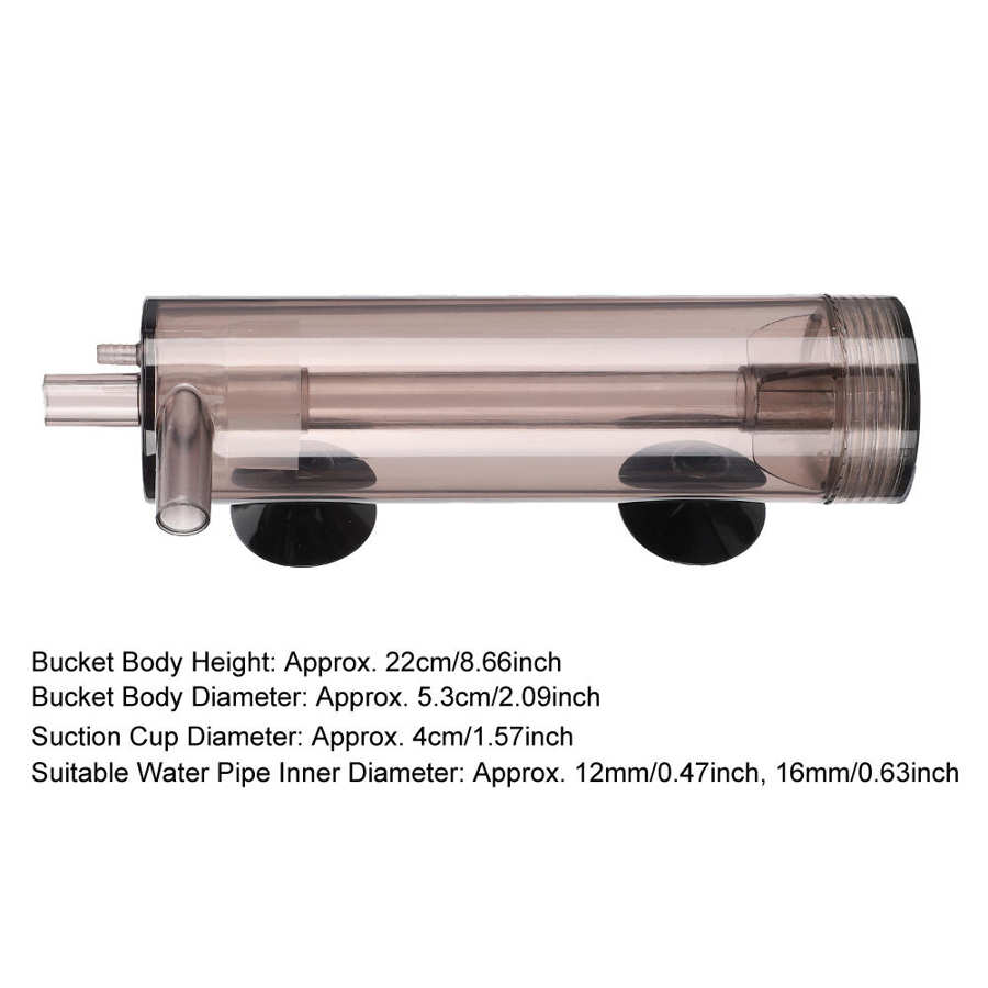 Fish Tanks CO2 Refine Dissolver Aquarium High Efficiency Dynamic Blade CO2 Dissolver External Fish Aquarium Accessories