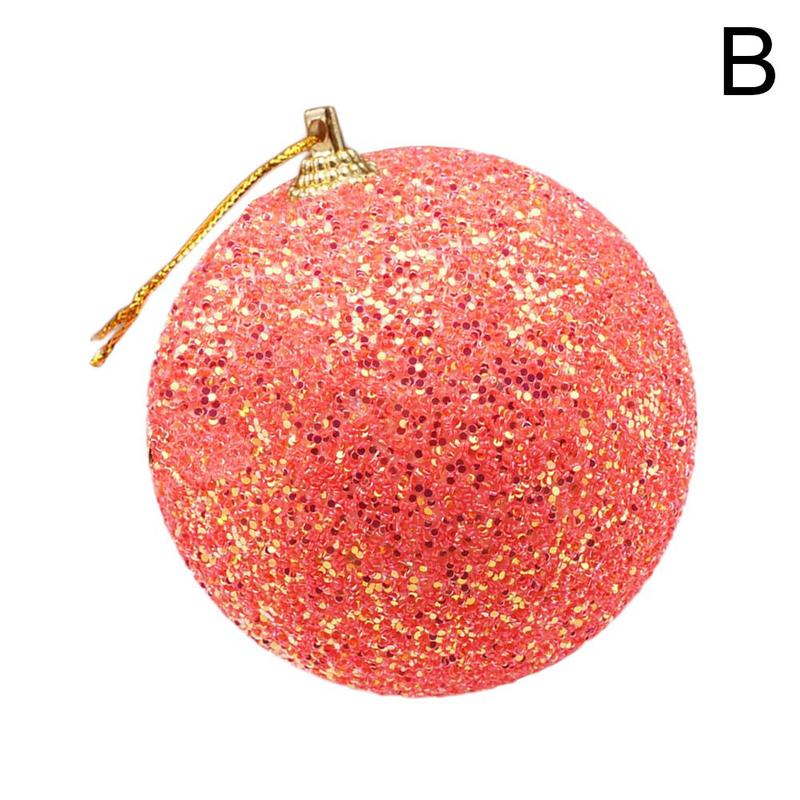 5 stücke Kugeln Gold Silber Kugeln Für Weihnachten Heimat Party Strass funkeln Weihnachten Baum 8CM Ball Hochzeiten Ornament: B5
