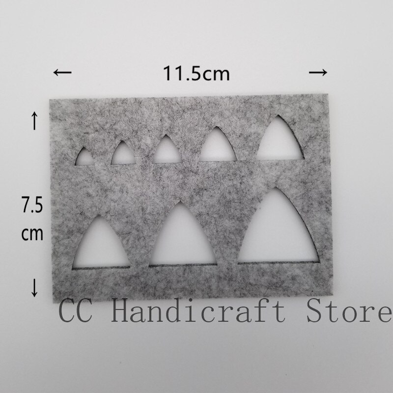 Handmade Needle Felting Template Tool Animals Eye Nose Ear Mouth DIY Felt Doll Cats Dogs Shiba Wool Felt Accessories Craft Kits: 4