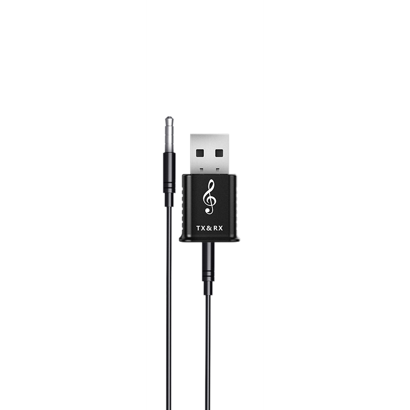 Usb Wireless Receiver Transmitters Bluetooth V5.0 Audio Music Stereo Adapter Dongle For Tv Pc Car Bluetooth Speaker Headphone
