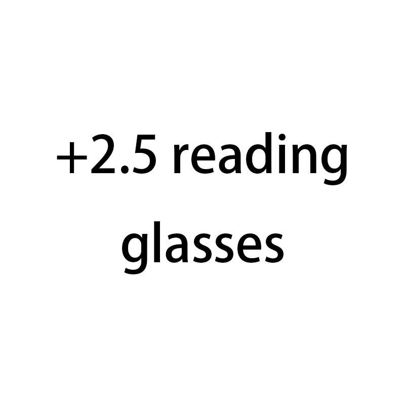 Tytanowe okulary z lekkiego stopu ramki bez oprawek okulary krótkowzroczność okulary korekcyjne mężczyźni kobiety okulary dla osób z krótkowzrocznością okulary robić czytania: 2.50Hyperopia