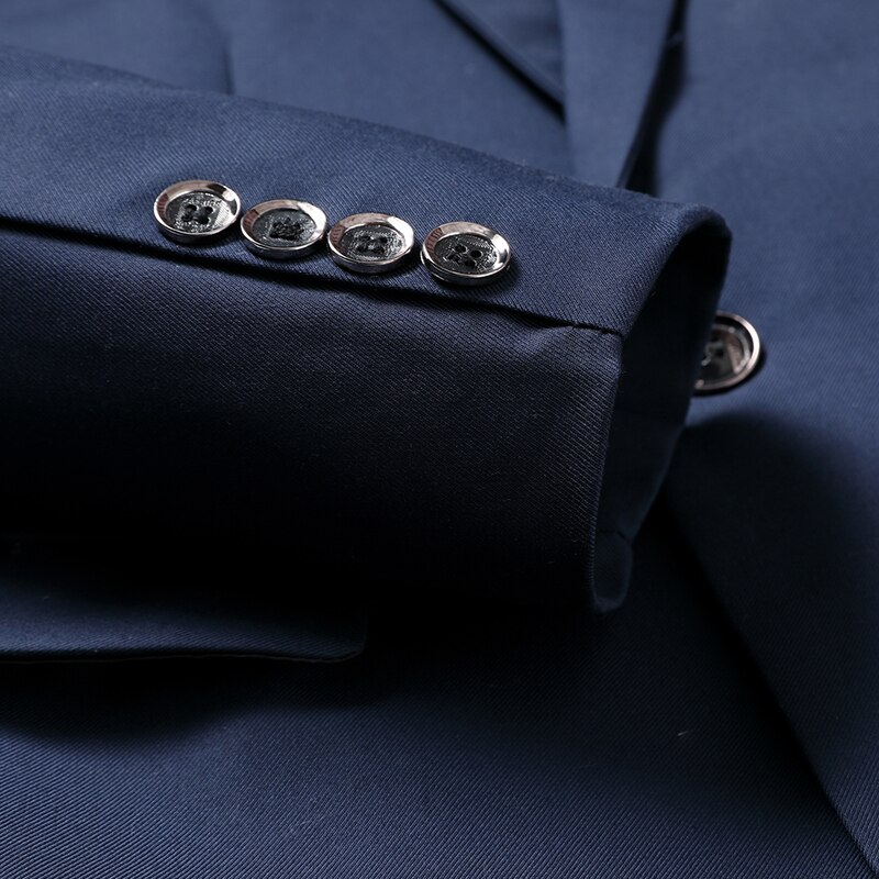 Chaquetas de ajustadas e informales para hombre, con un botón traje inteligente, abrigo, ropa de ,