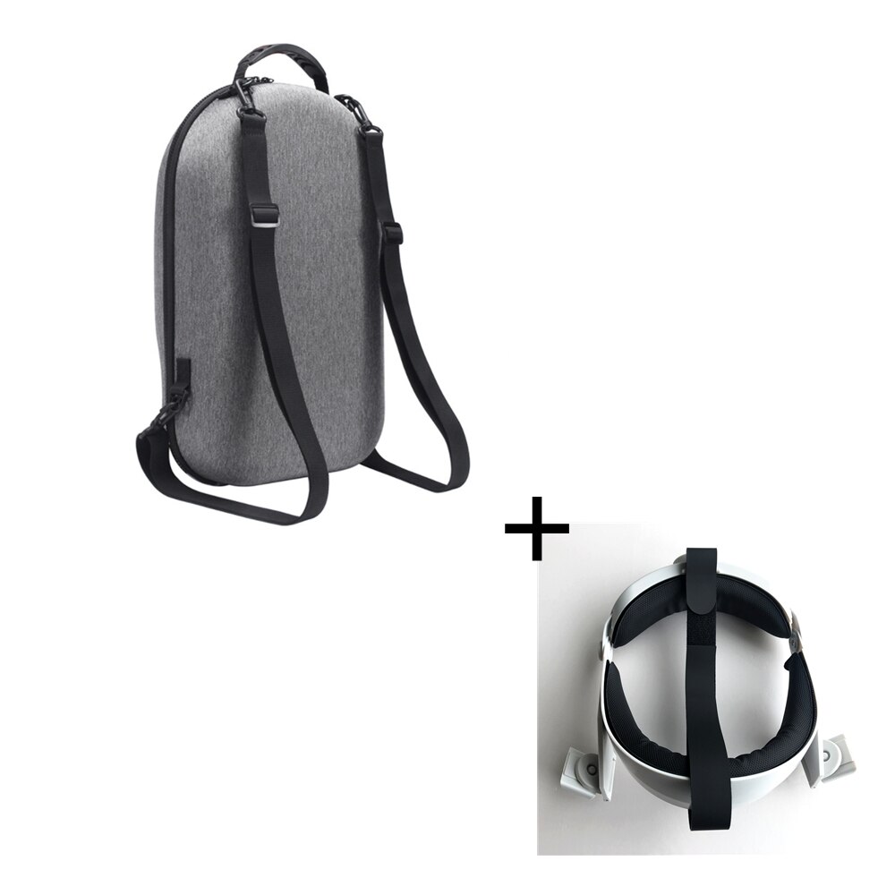 Storage Box Bag for Oculus Quest 2 Wear Halo Strap Travel Carrying Case Cover Pouch Hard EVA