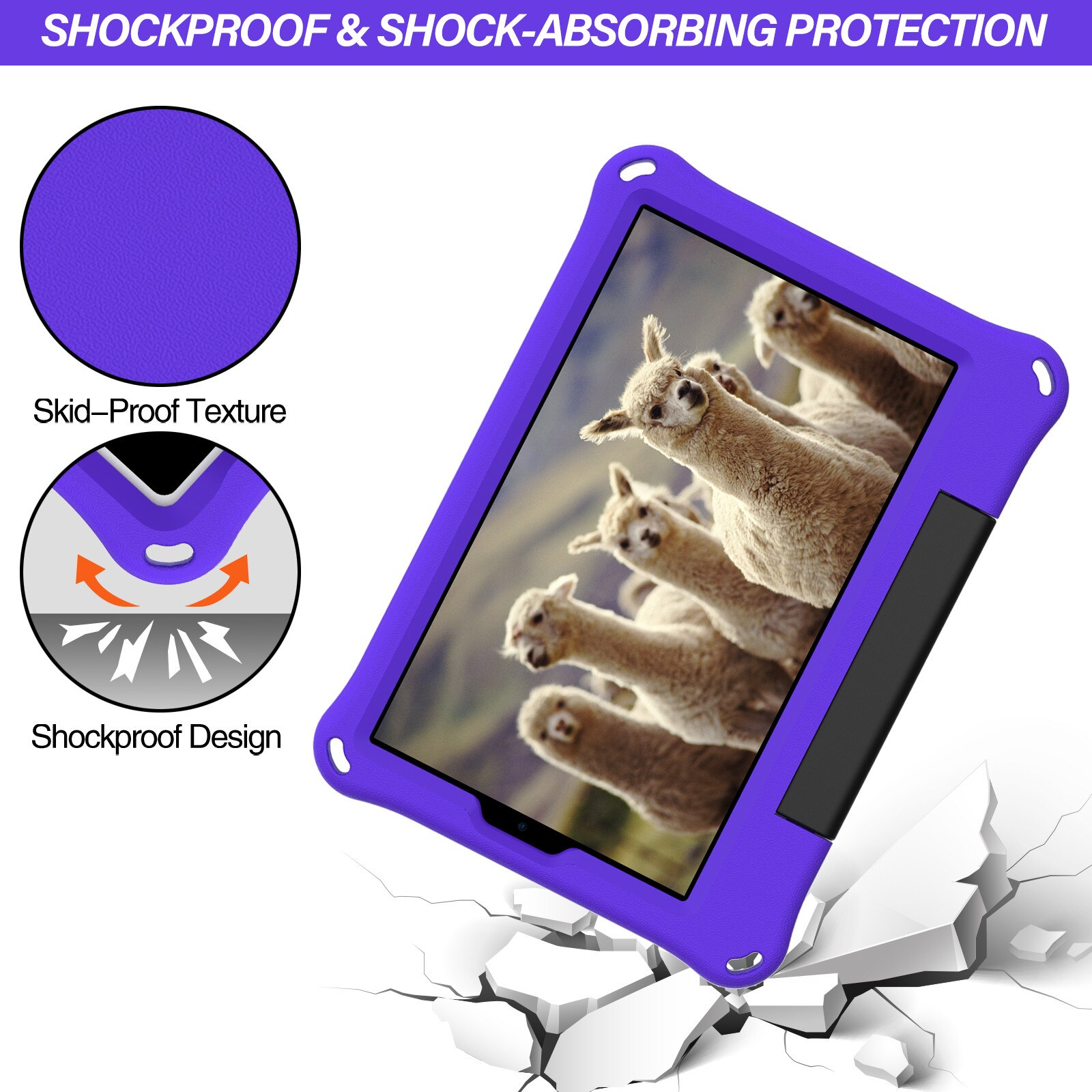 Voor Samsung Galaxy Tab A7 Lite Case Eva Tablet Stand Cover Case Voor Galaxy Tab A7 Lite SM-T220 SM-T225 8.7 inch Kids Case