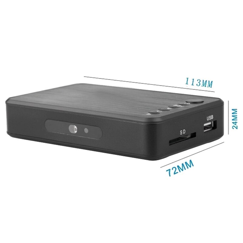 Hdd Media Player 1080P Usb Externe Hdd Media Speler Met Vga Sd Ondersteuning Mkv H.264 Rmvb Wmv Media Player