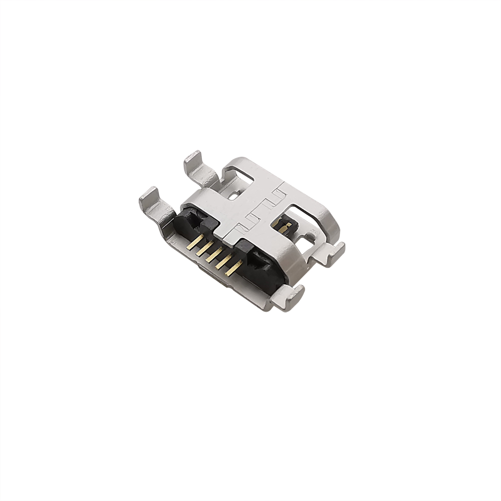 10 Stuks Micro Usb Vrouwelijke Socket Adapter 5 Pin 0.8Mm Usb Type B Jack Opladen Interface Solderen Type Connector Diy Reparatie