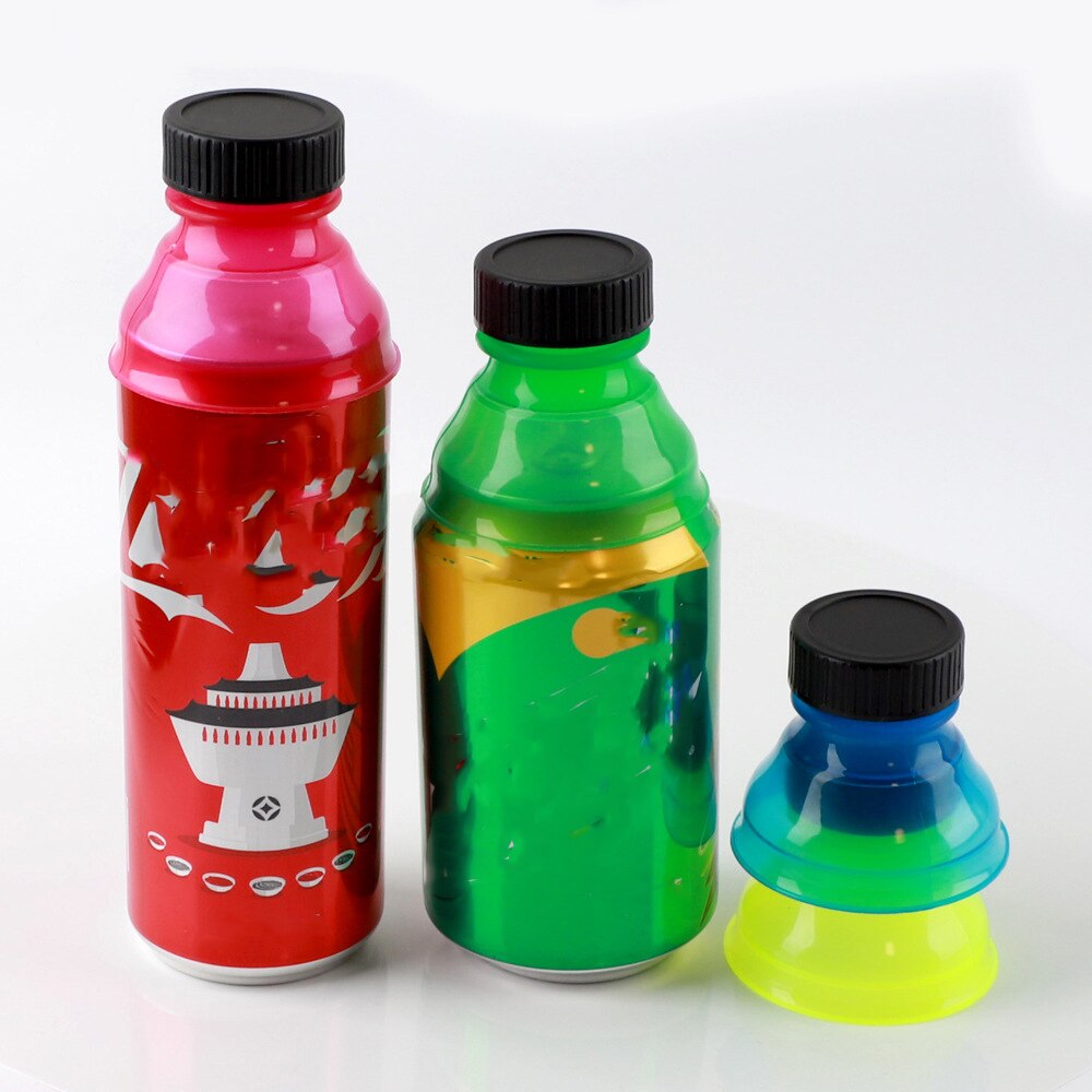6pcs Reusable Beverage Can Caps Cover Lid Soda Pop Beer Can Cap Flip Bottles Top Lid Container Boxes Jars Protector Snap