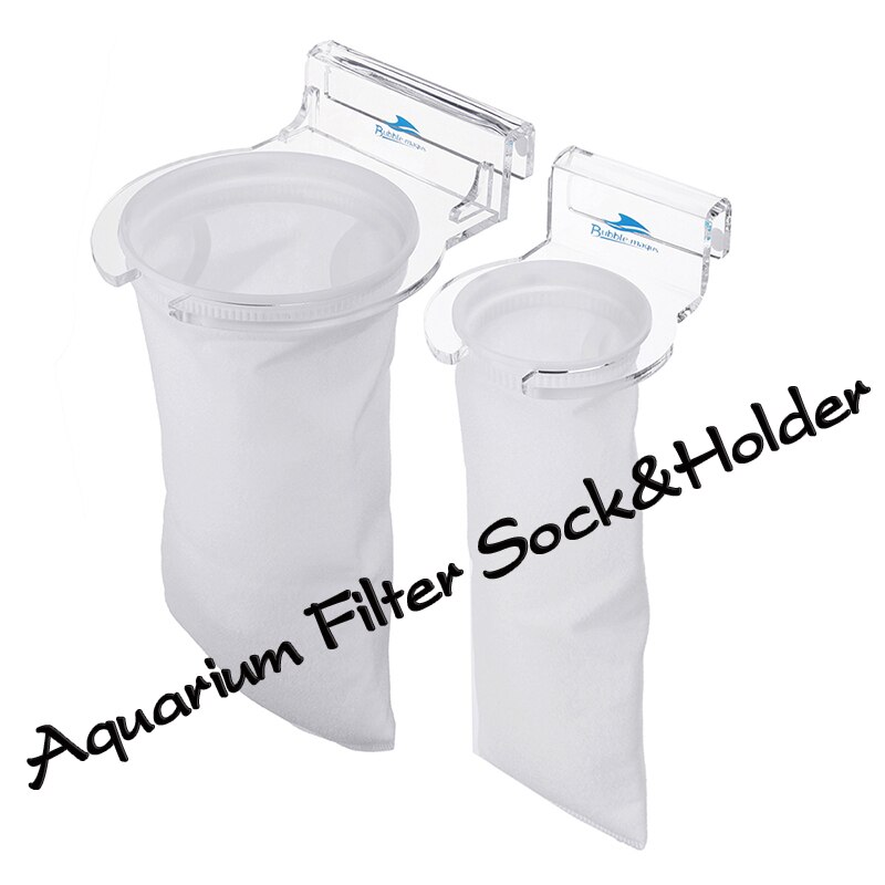4 tommer /7 tommer boble magus akvarium fisketank sump mikron filt pre filter sokkepose brakett holder