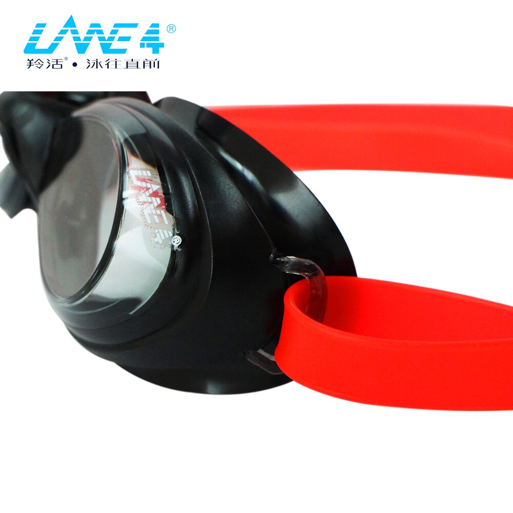 LANE4 Professionele Zwembril Anti-fog UV Bescherming Zwemmen Bril Waterdicht Zachte Seals voor Volwassenen #705 Eyewear