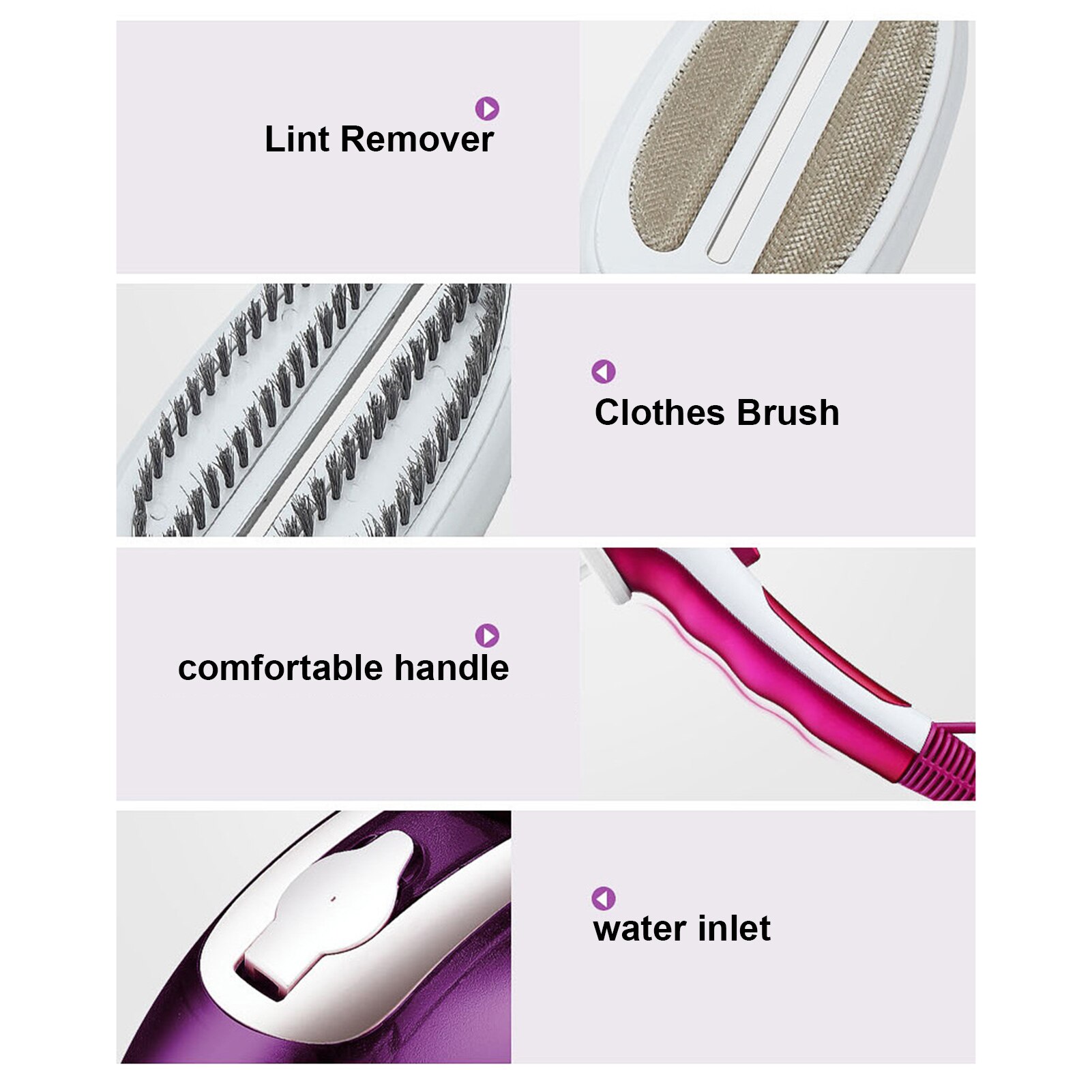 Handheld Steamer Garment Steamer Fabric Steamer Iron Ironing Machine Electric Steam Iron for Home Travel