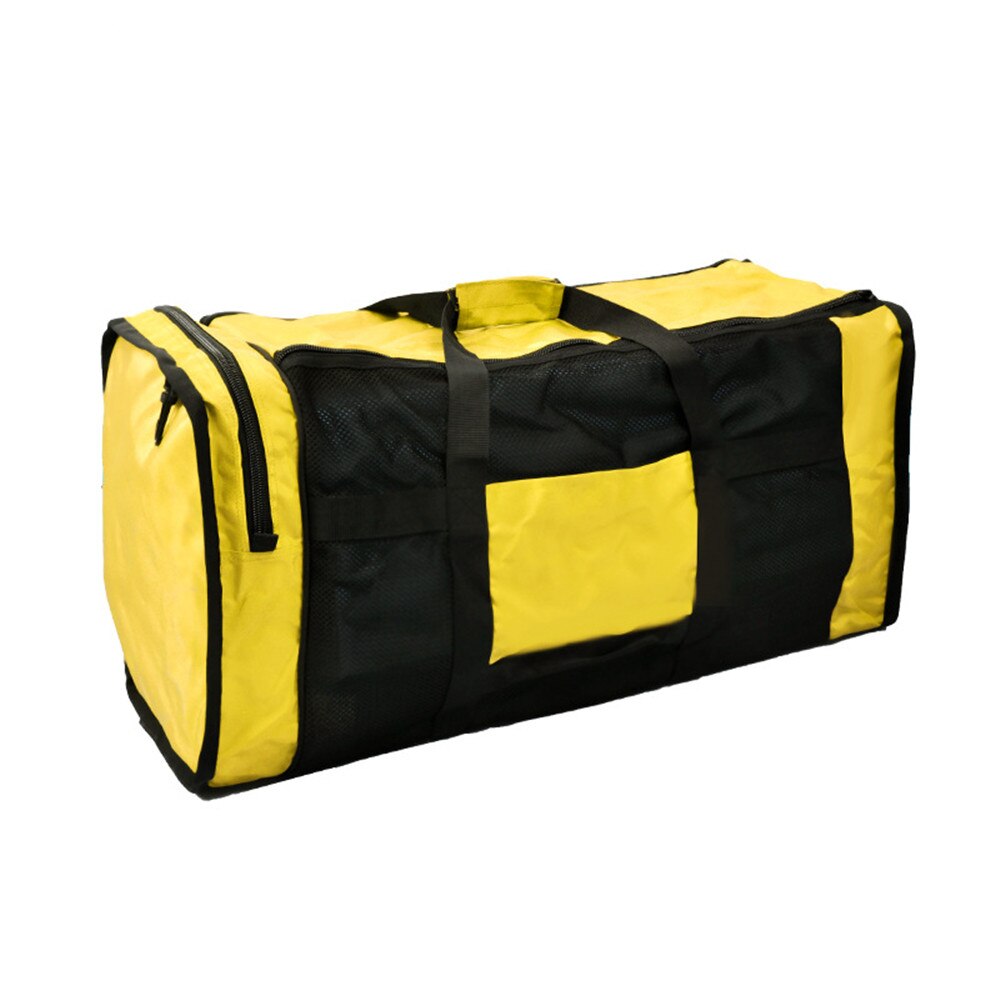 Fly Fishing Wader Bag Fish Diving Sports Chest Waders Wading Boots Shoes Storage Fisher Accessories Clothes Tools Hand Net Bag: yellow
