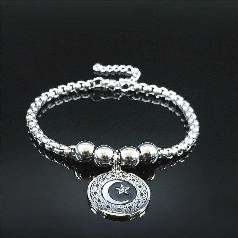 2022 Lotus Edelstahl Manschette Armbinde für Frauen Silber Farbe Armreif Armbänder Schmuck Armbinde acier B18336: K