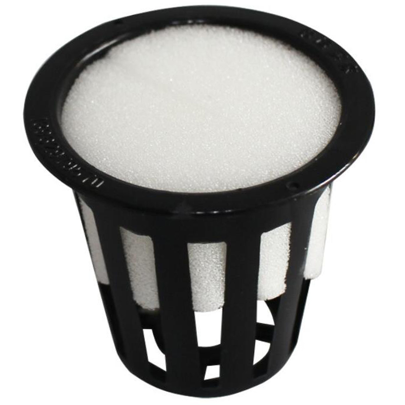 50 Nursery Pots + 50 Seedling Sponge Mesh Cup Hydroponics System Plant Cultivation: Default Title