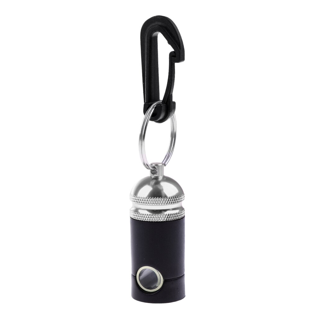 Heavy Duty Aluminum Scuba Diving Diver Regulator Octopus Hose Holder Keeper & Clip Fits Most Standard Hoses: Silver Black