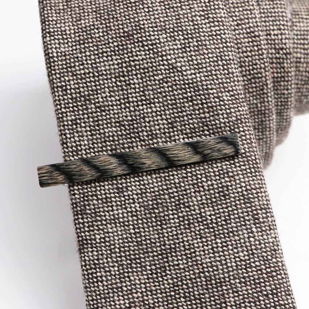 Classy Houten Metalen Tie Clips 6 cm &amp; 4.5 cm Trendy Mannen Accessoires Mannelijke Zakelijke Banket Bar Casual Stropdas Clips sluiting Mens