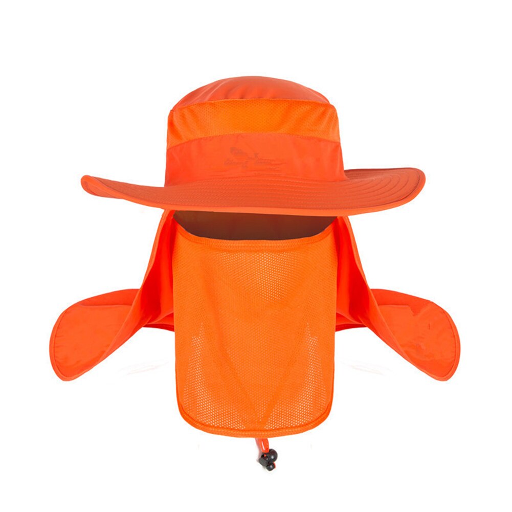 Outdoor Travel Fishing Fisherman Neck Face UV Sun Protection Flap Cap Hat Fisherman Hat Adjustable and Removable Fishing Caps
