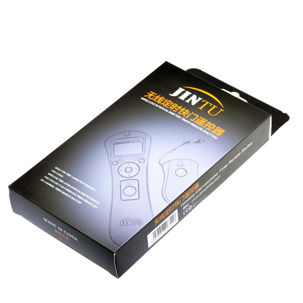 Jintu Time Lapse Draadloze Afstandsbediening Sluiter N3 Voor Nikon D90 D3200 D5400 D5600 D5100 D7500 D7200 D3300 D5300