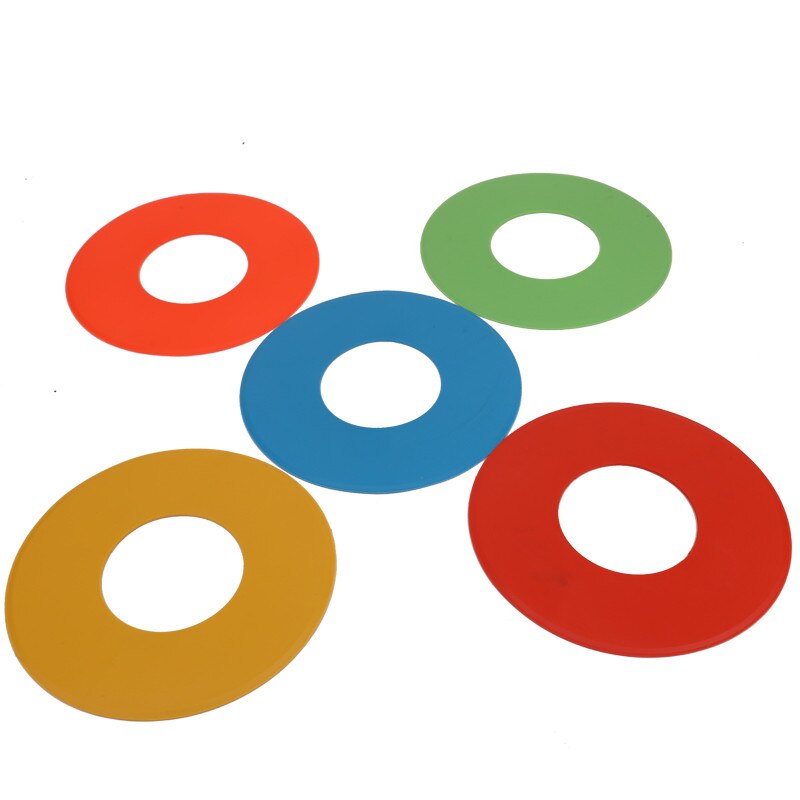 Factory soccer training flat marker disc football training flat marker cone
