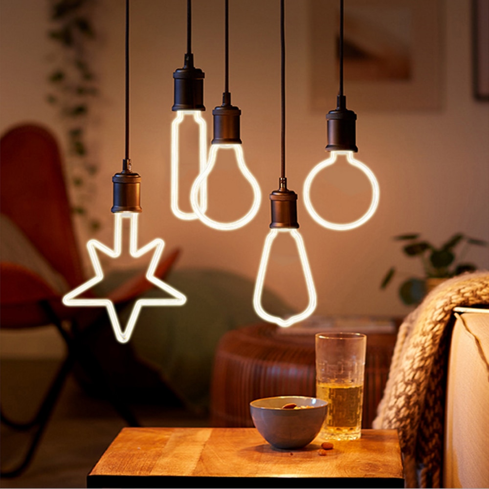 Ampoule rétro LED Edison 220V 230V E27 LED, lumière à Filament doux, lampe de maison, Ampoule à incandescence, décoration d'éclairage de