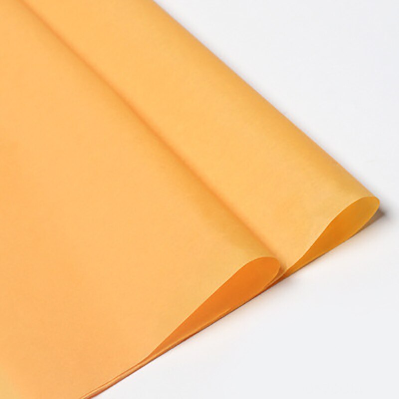 40pcs/Lot Tissue Paper 50*70CM Craft Paper Floral Wrapping Paper Packing Paper Home Decoration Festive Party Supply: Ginger