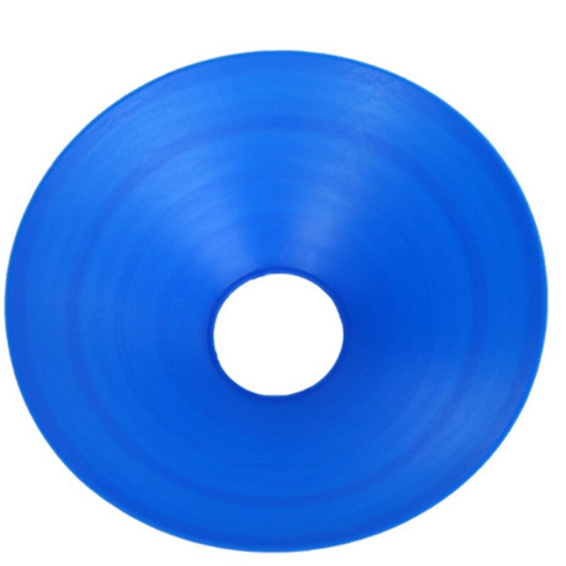 50Pcs Multicolor Voetbal Training Disc Cone Voetbal Veld Mark Training Disc Sport Accessoires Blauw