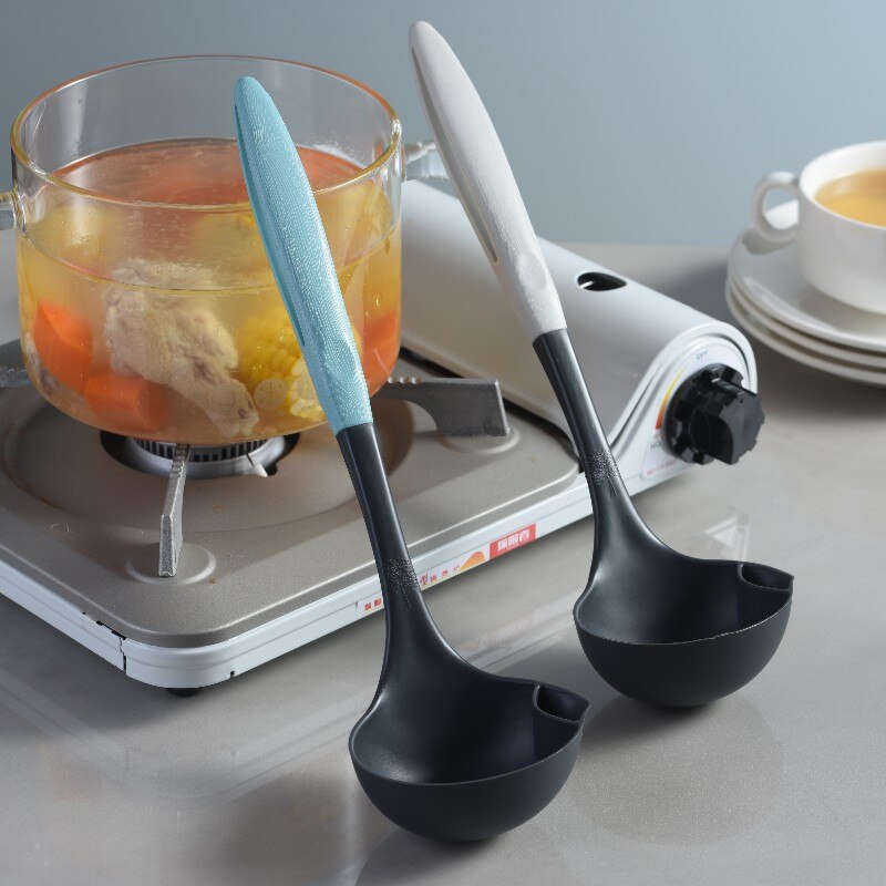 Suppe Fett Öl Separator Pfannen Abschäumer Löffel Suppe Sieb für Küche mit Wärmedämmung Anti-verbrühungen Küche Werkzeug