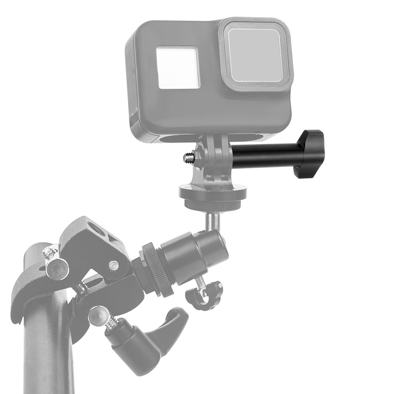 Alu mi num regulowany długi kciuk gałka nakrętka śruby M5 dla GoPro Hero 9 8 7 6 Max Sjcam Mi 4K dla Osmo Action Camera nurkowanie akcesoria