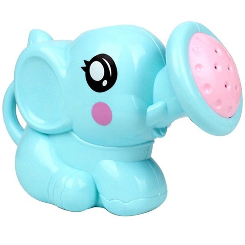 Leuke Olifant Gieter Babybadje Speelgoed Strand Play Water Zand Gereedschap Speelgoed: Blauw