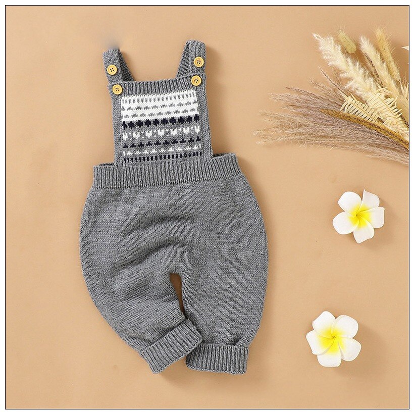 Pasgeboren Baby Gebreide Romper Truien Casual Warm Winter Herfst Jongen Meisje Kleding 0-18M Jongen Meisje Truien Kinderen truien