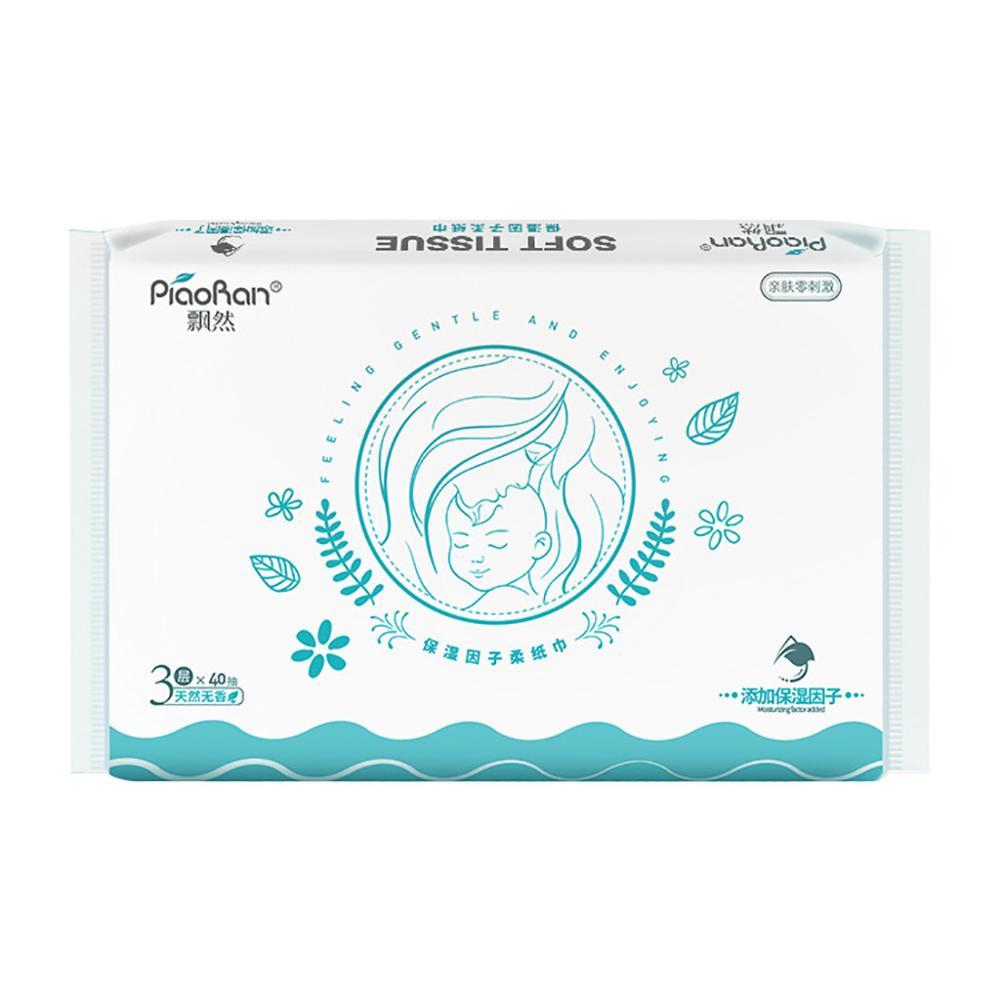 4pac Three Layers Tissue Toilet Paper Rroll Household Bath Cored Toilet Paper White Soft Texture Skin-friendly Toilet Pape 3