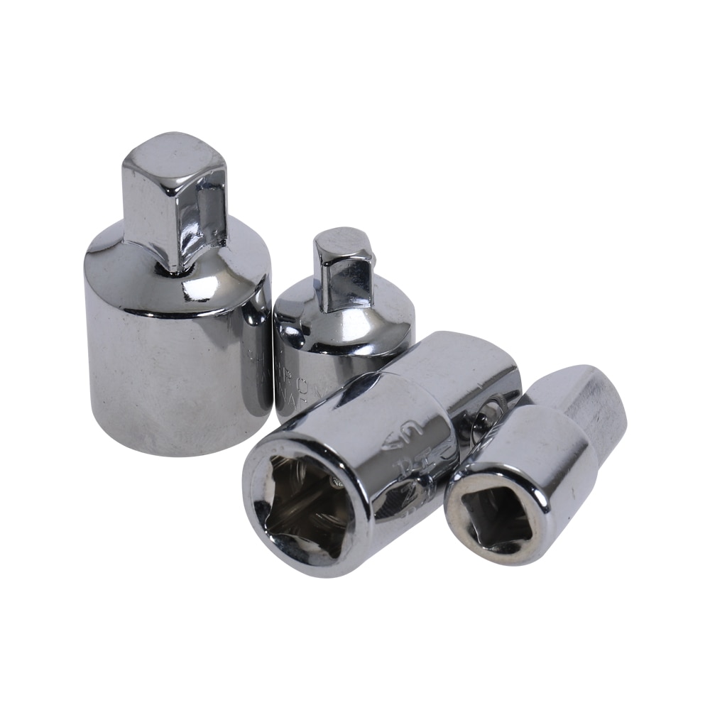 6pcs Ratchet Wrench Socket Adapter 1/4 3/8 1/2 Inch Spanner Keys Set Cr-V Steel Converter Drive Reducer Impact Craftsman Adapter