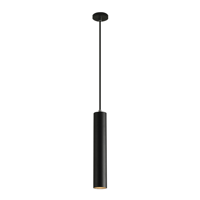 Petite Suspension LED Réglable à Tête Unique, Luminaire Droit, Idéal pour une Chambre à Coucher, une Réception, une Fenêtre ou un Restaurant, 7W
