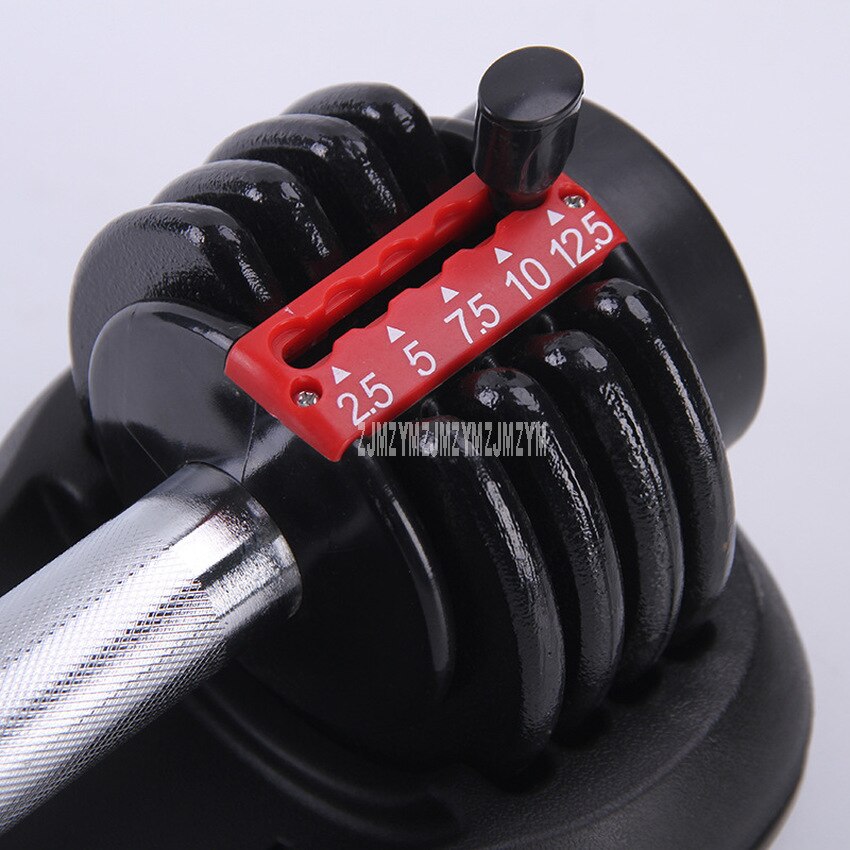 Weight Adjustable Dumbbell Fitness Workouts Dumbbells Tone Your Strength And Build Your Muscles 12.5lbs