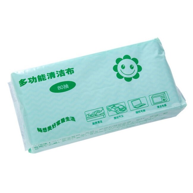 FURGERIN Kitchen Towel Disposable Dish Towels for Dishes kitchen clothes women Kitchen Cleaning Accessories dish cloth Non-woven: Green