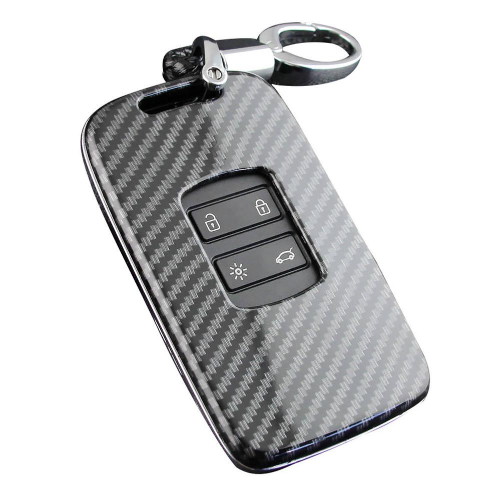 ABS Hard Shell Car Key Case Fobs Bag Holder Key Fob Protector Cover Parts Fit For Renault Koleos For Kadjar Megane