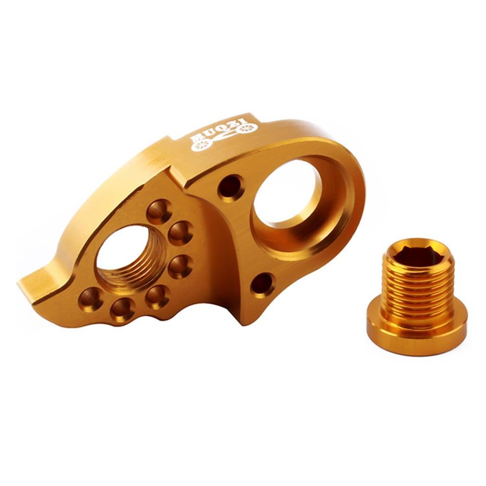 Rear Derailleur Hanger Extender Kit Bike Tail Hook Extension Aluminum Cycling Derailleur Adapter Bicycle Parts 40T 42T 46T: Yellow