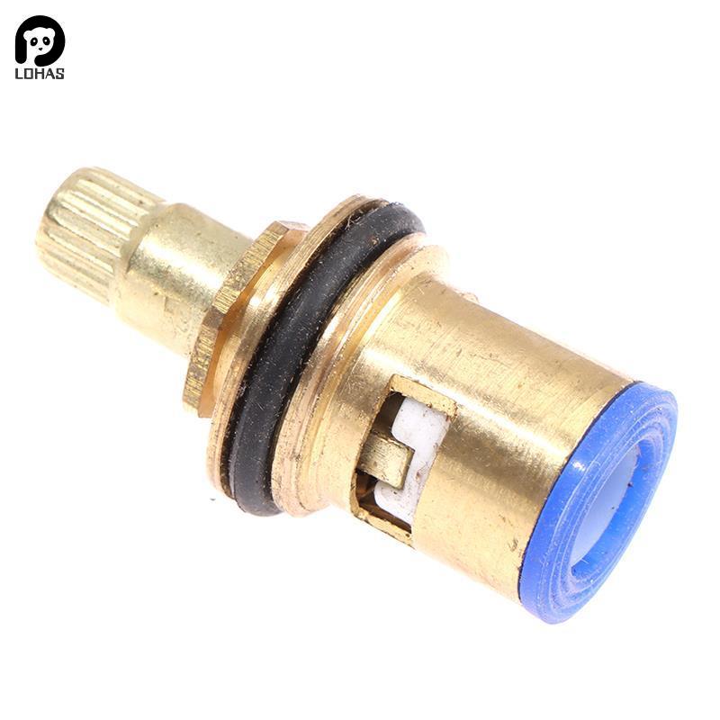 Universal Replacement Tap Valves Brass Ceramic Disc Cartridge Inner Faucet Valve for Bathroom, Clockwise or Anti-clockwise
