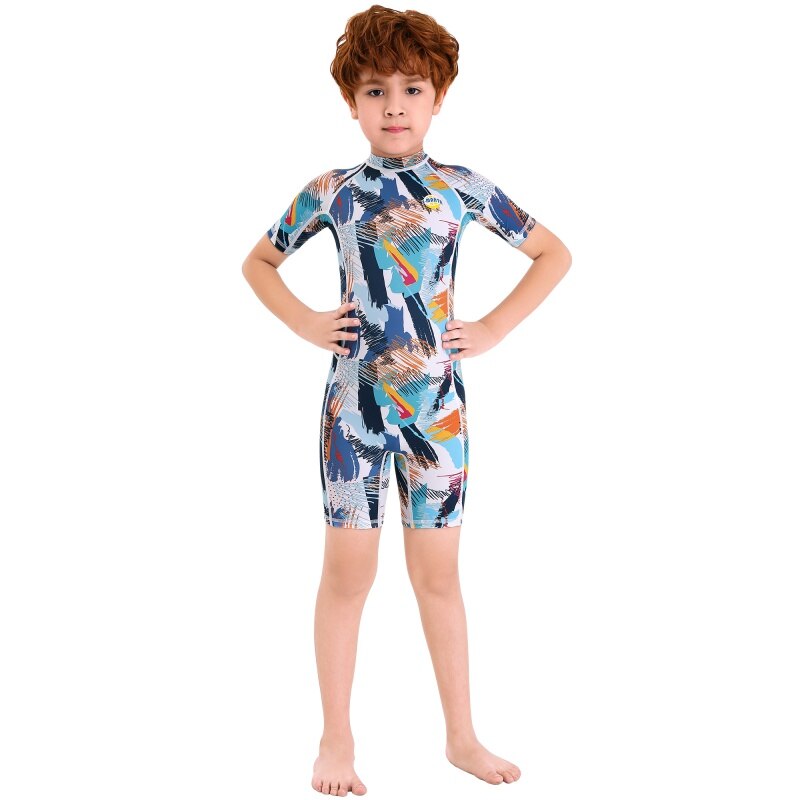Girls' Swimsuit Shirt 127 SunWay Sun Protection Girls' Swimsuit